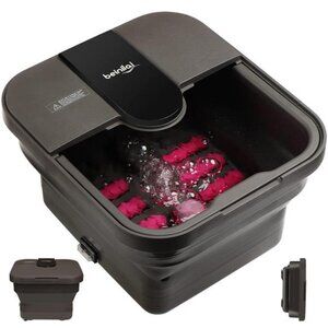 Collapsible Foot Spa,Foot Bath with Heat and Massage and Bubble